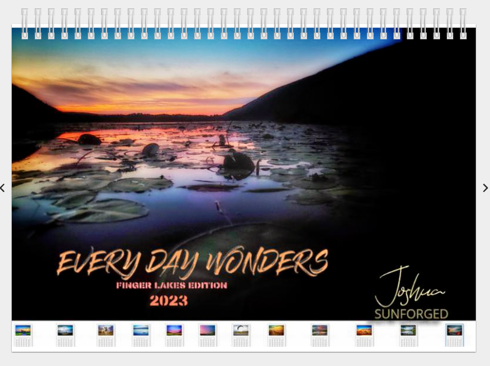 Every Day Wonders - Finger Lakes Edition 2023 Wall Calendar