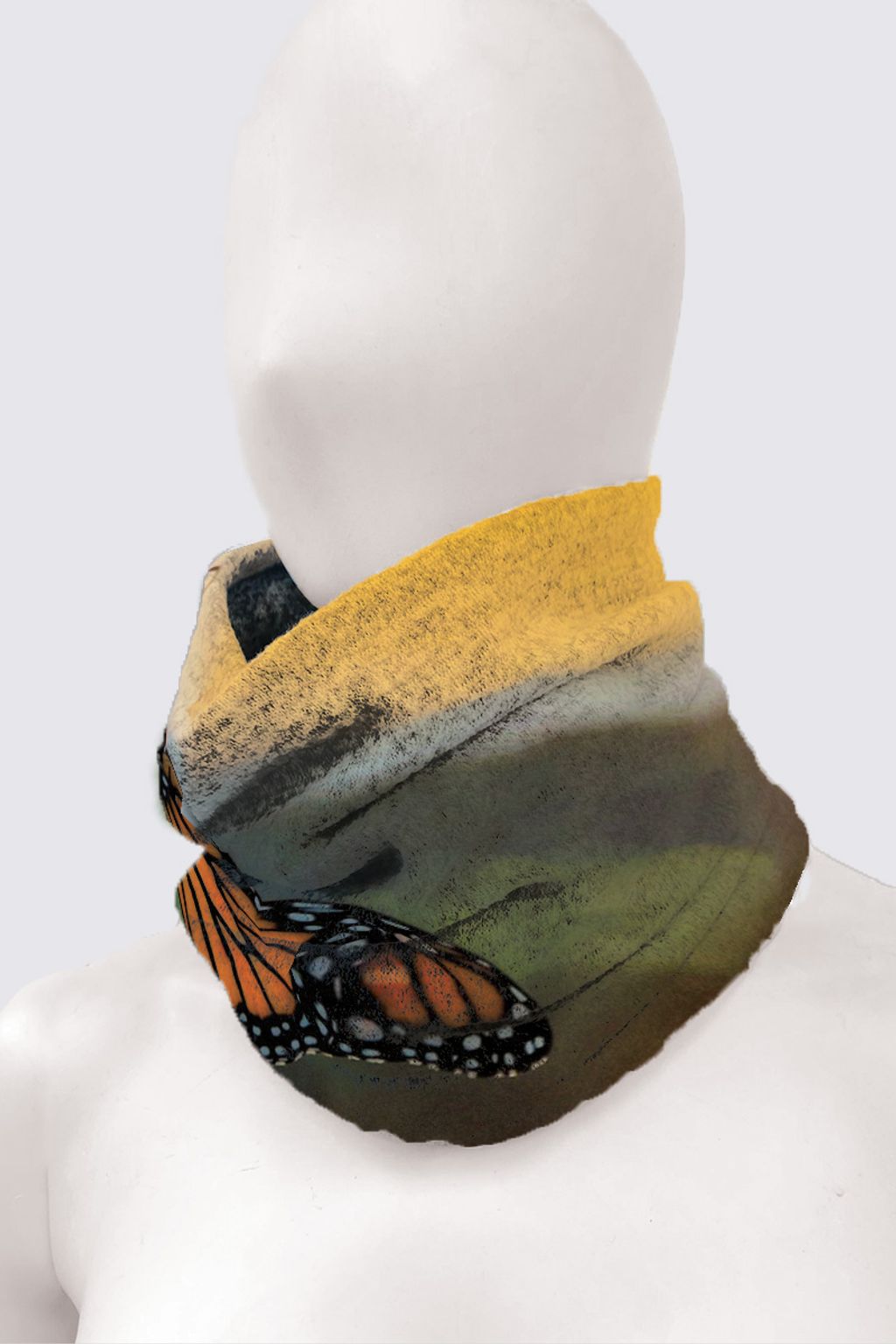 Monarch Midnight Alice Tube Scarf